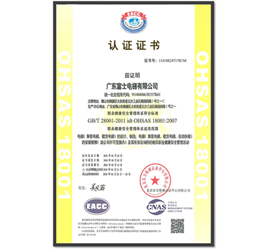 GB/T28001 / OHSAS 18001